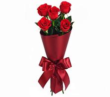 Букет 5 Красных роз Эдлесс Лав в Волгограде