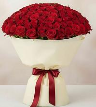 Букет 101 Красная роза Милано в Волгограде
