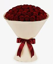 Букет 101 Бордовая роза Блэк Бакарра в Волгограде