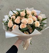 Букет Кремовые розы Латте в Волгограде