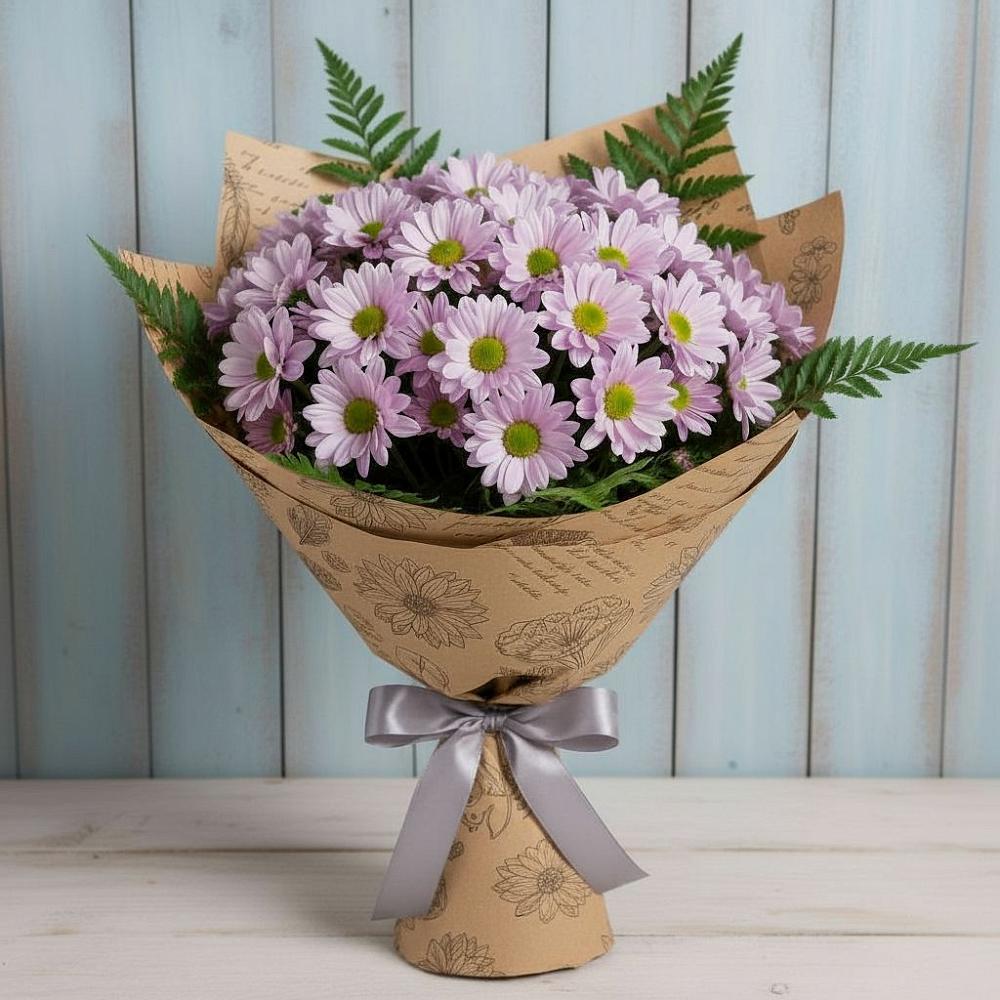 Букет цветов из: Хризантемы в Волгограде