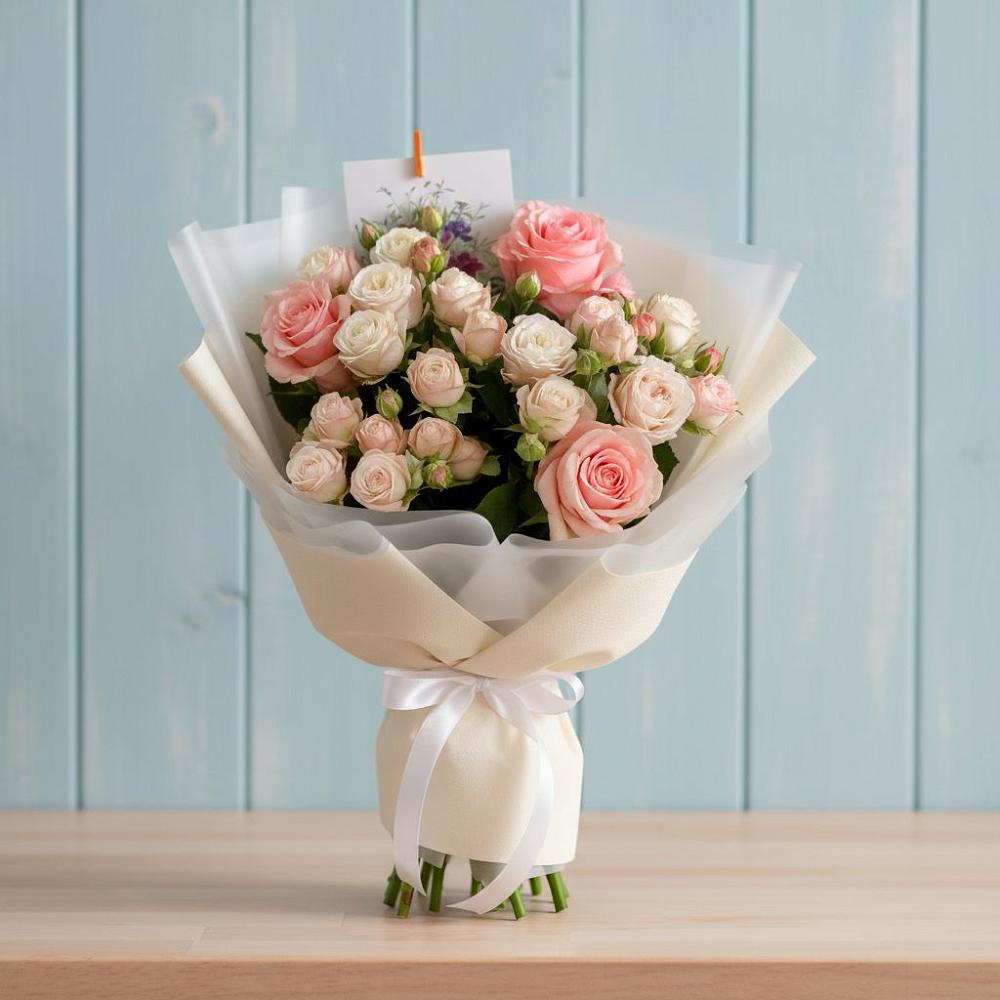 Букет цветов из: Розы в Волгограде