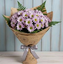 Букет соблазн в Волгограде Букет цветов из:  Хризантемы в Волгограде