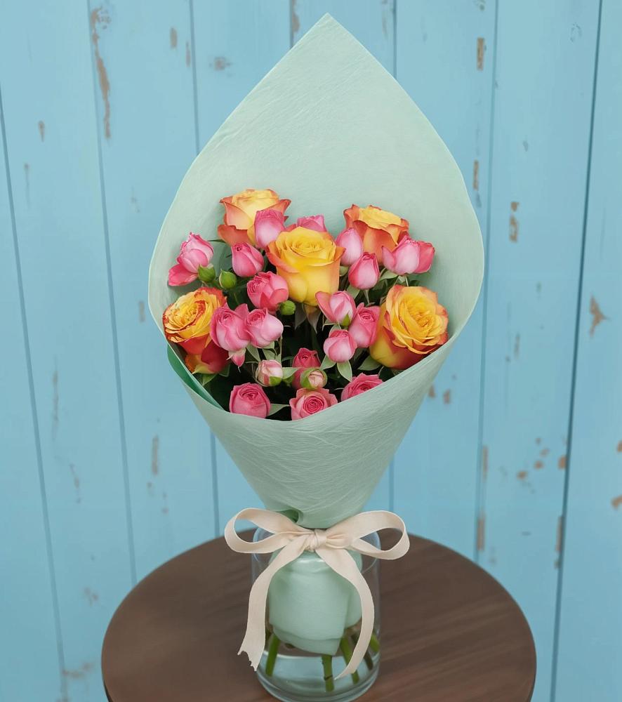 Букет цветов из: Розы в Волгограде