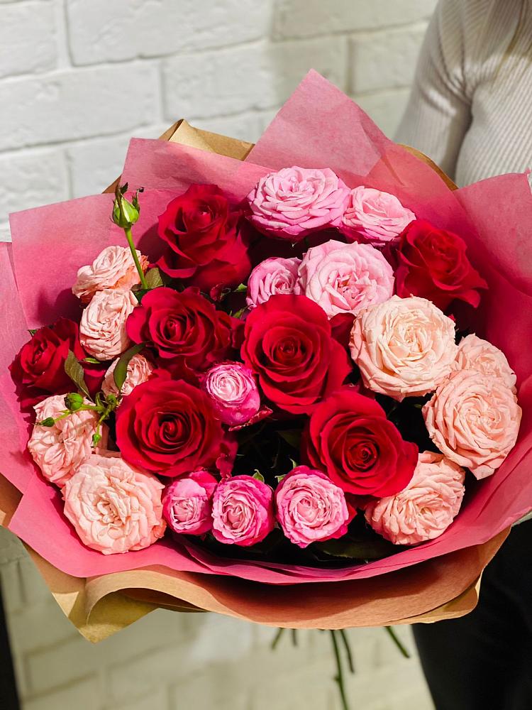 Букет цветов из: Розы в Волгограде