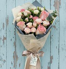 Букет нежный и розовый в Волгограде Букет цветов из:  Розы в Волгограде