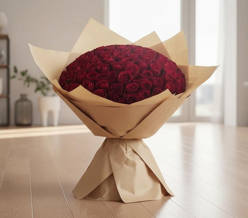 101 Красная роза в Волгограде Букет 101 Красная роза в Волгограде