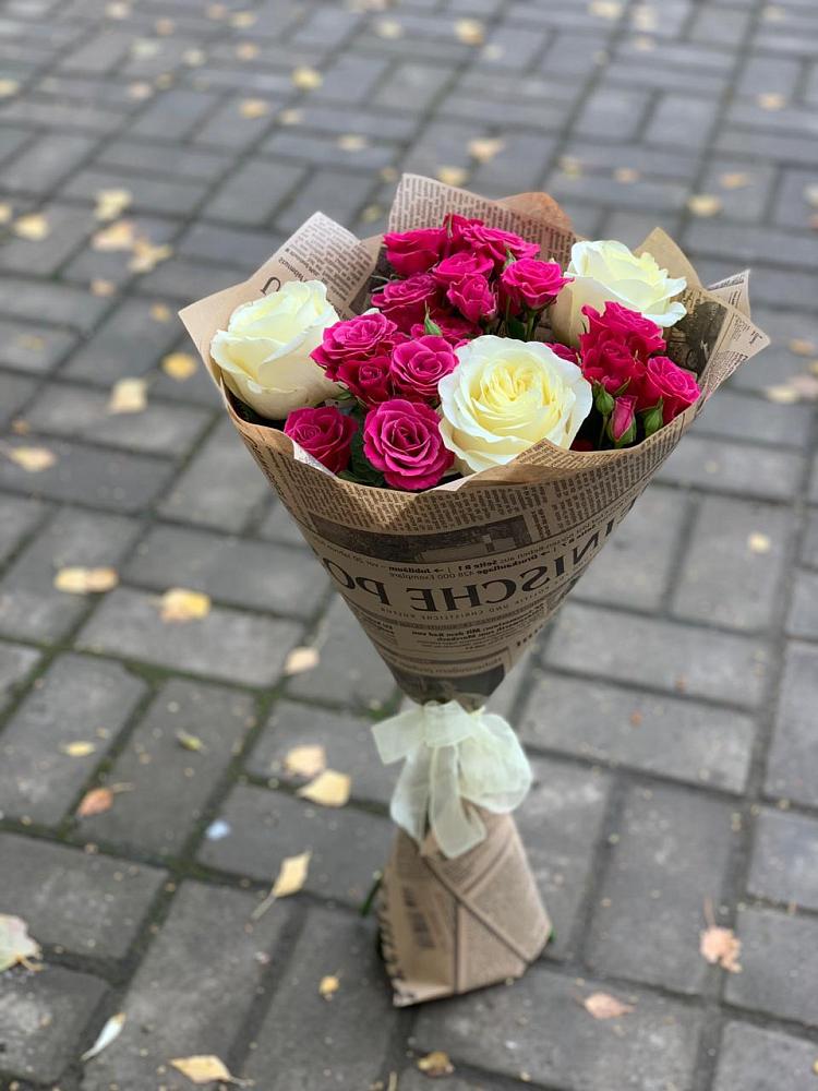 Букет цветов из: Розы в Волгограде