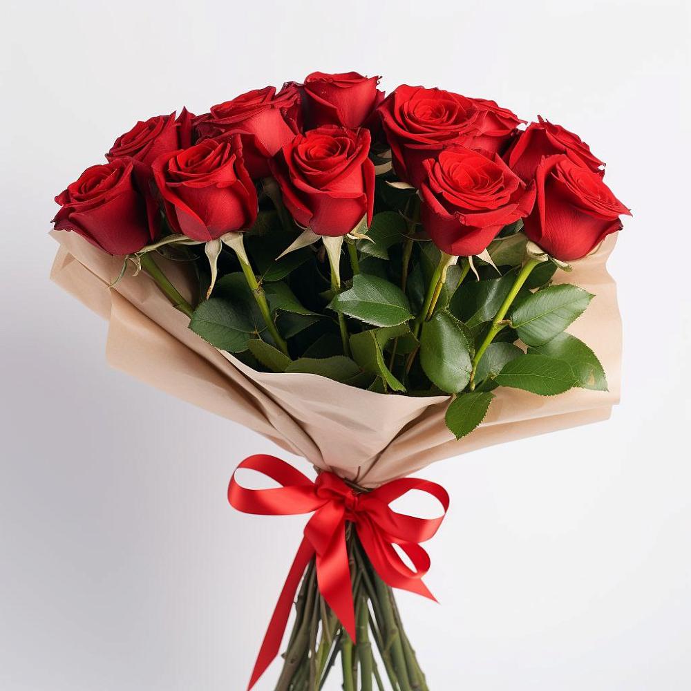 Букет 11 Красных роз Эдлесс Лав в Волгограде