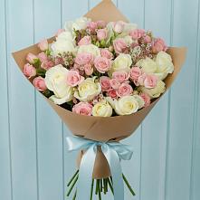 Букет цветов из:  Розы в Волгограде