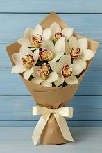 Букет цветов из:  Орхидеи и Розы в Волгограде